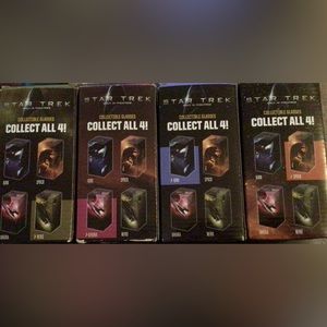 🆕 Star Trek 2008 Collectible Glass - COMPLETE SET